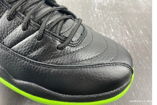 GREEN AJ12 BLACK Jordan 12 DOF FLIGHT 0419